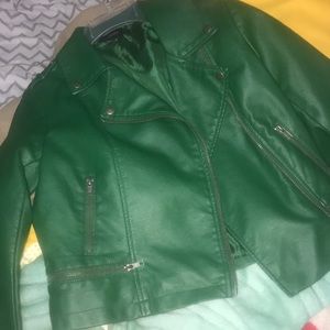 Leather jacket